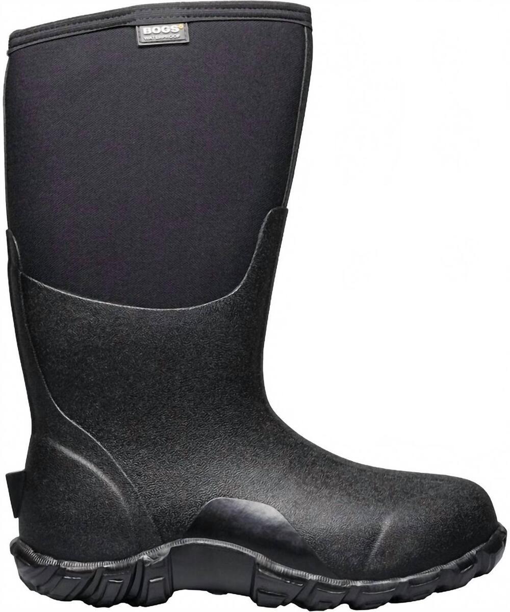 NEW BOGS men's classic high boots in black